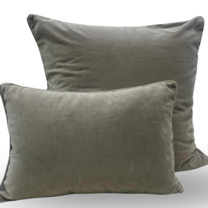 Christy "Arles" Decorative Filled Cushion in Sand (Silver)