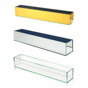 Mirror Glass Rectangle Planter