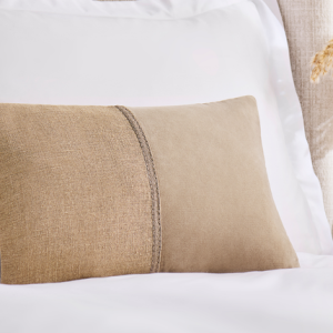 Christy "Menton" Decorative Filled Cushion in Sand