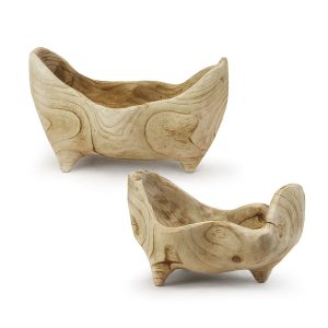 Heritage Natural Wood Decor Bowl