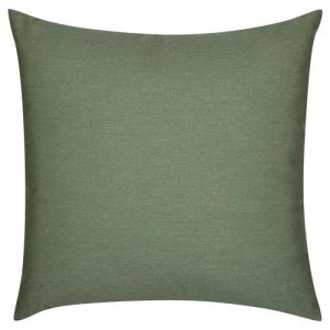 Canva Modern Classic Fern Green Indoor Outdoor Throw Pillow - 20x20