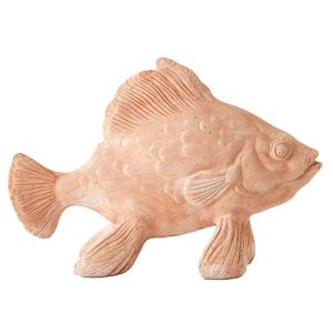 Sunfish French Country Rust Terracotta Sculpture