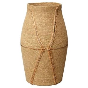 Janda Coastal Beach Natural Seagrass Floor Basket