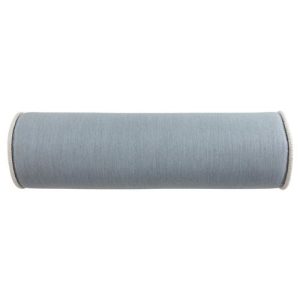 Averie Modern Classic Blue Indoor Outdoor Bolster Pillow - 8x25