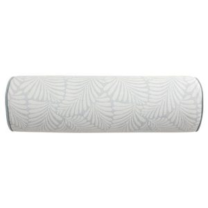 Finn French Light Blue Botanical Indoor Outdoor Bolster Pillow - 8x25