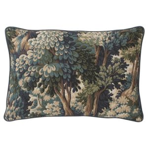 Beatrix Tapestry Forest Lumbar Pillow - 15x23