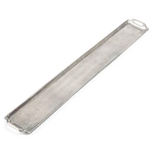 Anita Modern Classic Silver Aluminum Tray